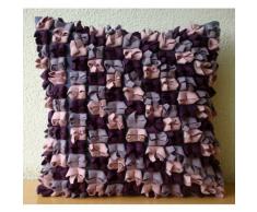 Ciruela Cubierta De Almohadas, 3D Fieltro Púrpura, Vino Y Modelo Rosado De Origami Cubierta De Almohadas, 45x45 cm Funda De Almohada, Sintió Funda De Almohada, Moderno Fundas De Cojines - Love Punch