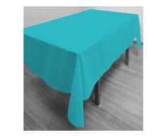 Mantel antimanchas rectangular 140x300 cm ALIX turquesa