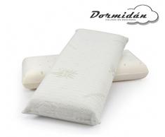 Dormidán - Almohada viscolastica viscoelástica Perforada, Tejido Stretch con Hilo de Plata, desenfundable 150cm
