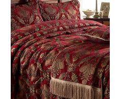 Paoletti Shiraz - Camino de Cama (100% poliÃ©ster, 130 x 170 cm, 129,5 x 170 cm), diseÃ±o de Damasco