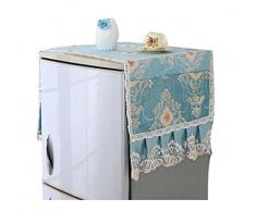 Cubierta De Poliéster Refrigerador Frigorífico Congelador Bolsa Manga De La Cubierta De Polvo Toalla,2-73*180cmDoubleOpenTheDoor