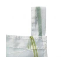 SIMPVALE Condole Estilo Romano Ola caida Cortina Sombra Ventana Cortina para Balcon y de la Cocina, Cafe (Verde, Ancho 140cm x Altura 140cm)