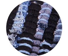 Bestlivings Parches Alfombra Jeans, algodón, Jeans Check, 160 x 230 cm