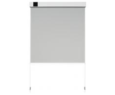 Gardinia 33000 - Persiana enrollable y estor, aluminio de 90 x 180 cm, color blanco