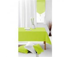 Soleil d'ocre - Mantel antimanchas, rectangular, 140 x 240 cm, color verde