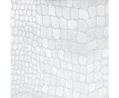 LHarmonie Du Décor - 1721600, Mantel Redondo, 180 Cm, Serpentile, Jacquard Adamascado, Blanco