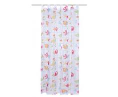 Home Fashion Cortinas con trabilla, Tela