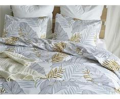 Wondder 2/3PCS Funda De Edredón Juego de edredones nórdicos Sofá de Microfibra de poliéster Lujo Juego de sábanas de Calidad egipcia (200 * 200 cm, A)