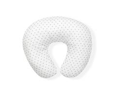 mibebestore - Cojín Lactancia Blanco Estrellas Gris