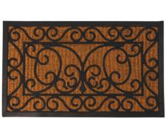 Esschert Design - Felpudo grande, goma y fibra de coco