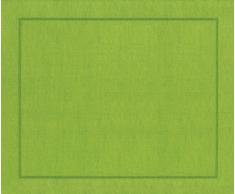 Caspari - Lote de manteles individuales (10 unidades), color verde
