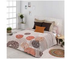 COTTON ARTean Funda Nordica Reversible Modelo UXUE Cama de 150/160 (240 Ancho x 260 cm Largo). ALGODÓN 100%