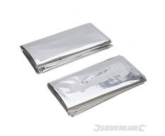 Silverline 226306 - Manta térmica de emergecia (1 x 2 m)