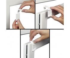 Gardinia Easyfix Rollo Thermo - Estor (90 cm x 210 cm, ajustable al tamaÃ±o de la puerta), color blanco