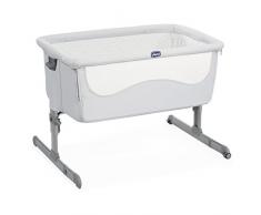 Chicco Next2me - Cuna de colecho con anclaje a cama y 6 alturas, color gris