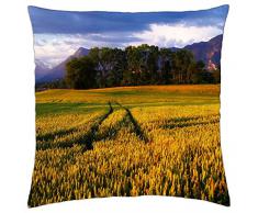 alpine valley - trigo en forma de almohada Funda (18