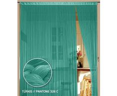 Cortina de 150 cm x 300 cm (corredera) turquesa