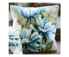 Vervaco - Kit para cojín de punto de cruz, diseño de anémonas, multicolor