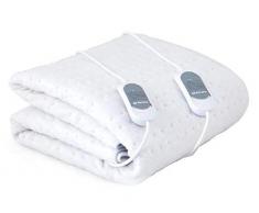 Orbegozo CAH 140 Calentador de cama eléctrico 120W Blanco - Manta eléctrica (1500 mm, 1400 mm, CE, Lavado a máquina)