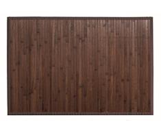Clara Vidal Bertha Hogar - Alfombra Bambú Kanda, 140x200 cm, Nogal