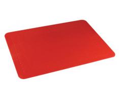 Tenura - Mantel individual antideslizante (35,5 x 25,5 cm), color rojo
