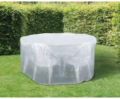 Wehncke 15488 - Funda de protección, cubierta para mesas + sillas de jardín ø 320x93 cm