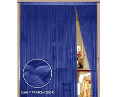 Cortina de 150 cm x 300 cm (corredera) azul