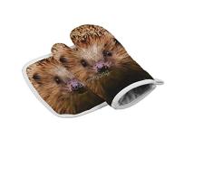 Guantes de Pintura de Color Regular Resistente al Calor Guante Manoplas de Horno Caliente Pan Mat Cocina Herramienta de Cocina Para Microondas Horno, Barbacoa Hombres Mujeres 2pcs Set