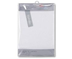 Pirulos Protector Colchón para Cuna de Bebé/Protector de Colchón e Impermeable Anti Ácaros, Medidas 60x120cm Color Blanco