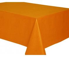 Mantel antimanchas Ankara 50%algodón 50%poliéster con protección de resina y Teflón de Dupont(R) - 100X150 - Naranja