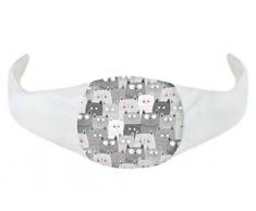 Cojín térmico Almohada en el vientre Saco Térmico- relleno de 200 gr de huesos de cereza orgánicos - para tratamientos de frío y calor cara Los gatos [088]