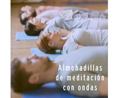 Almohadillas de meditación con ondas