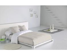 SABANALIA - Funda Nórdica Niza (Disponible en Varios tamaños) - Cama 200, Blanco
