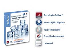 Velfont Funda Almohada Termo-reguladora microclima Constante, ni Demasiado Calor ni Demasiado Frio Todas Las Medidas (90cm)