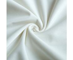 MIULEE 2 Piezas Terciopelo Funda de Cojine Funda de Almohada del Sofá Throw Cojín Decoración Almohada Caso de la Cubierta Decorativopara Sala de Estar 50x 50cm,20 x 20 Pulgadas Blanco Puro