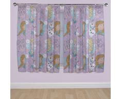 Disney DFRCRY54001UK - Cortina, 168 x 137 cm, color the snow queen