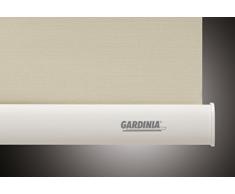 Gardinia 6495052180 cilindro-estor ahorro de energía de bajo consumo efecto, abdunkelnd, 52 x 180 cm, rayas blanco