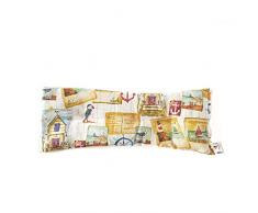 Saco térmico. Saco de calor y frío con aroma a hierbas naturales. Cojín térmico estampado marino. Tamaño: 15 x 40 cms (Eucalipto)