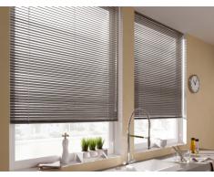 Gardinia 6281 - Persiana (aluminio, 25 x 50 x 175 cm), color marrón