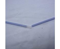 SIMPVALE - 1 Pieza Cortina Romana Hojas Estor Decorativo para Ventana para Cocina, baño y Dormitorio, diseño Floral, Gris, Ancho 100cm / Alto 140cm