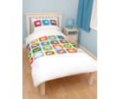 Character World Disney Club Penguin Arctic - Juego de funda nórdica reversible (135 x 200 cm)