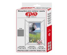 Epid M127413 - Mosquitera fv ventana con velcro 170 x 180cm negro
