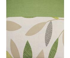 Just Contempo Modern hoja con ojales cortinas con forro, verde, 90 x 228,6 cm