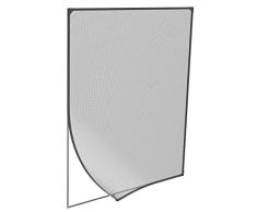 Windhager 04301 - Ventana Magnética para Mosquitera, Instalación sin Herramientas, color Antracita, 100 x 120 cm