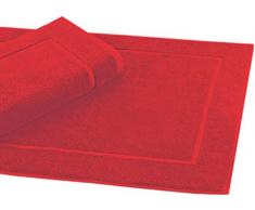 Alfombra de baño PREMIUM,color: rojo, dimensión: 50x70 cm, calidad: 650g/m²