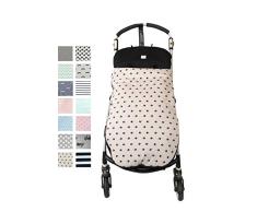Fundas BCN ® - S23/0399 - Saco Universal Algodón para Sillas de Paseo - Entretiempo - Lucky Swallow