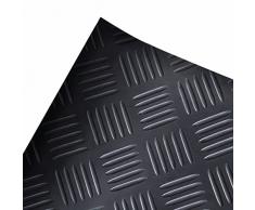 vidaXL Estera Antideslizante de Goma Diseño de Cuadros 2x1 m Alfombra de Suelo