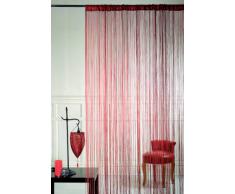 Homemaison HM69808248 - Cortina de hilos, color negro