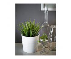 IKEA FEJKA - Artificial planta en maceta, hierba 10,5 cm