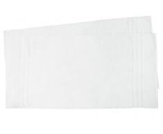 ZOLLNER 2 Toallas de baño Grandes Blancas, 100x150 cm, 550 gr